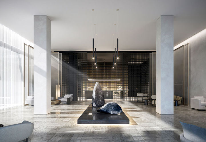 Lobby Entrance at Exchange District Condos 2