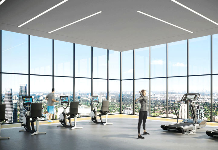 Sky Gymnasium  at Exchange District Condos 2