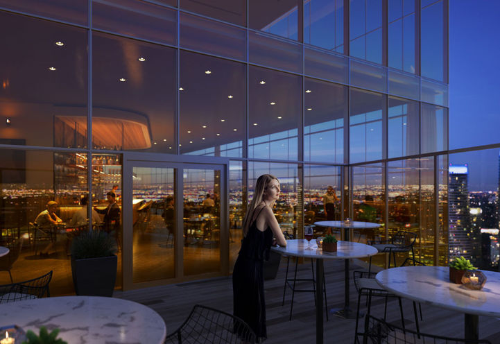 Sky Restaurant Terrace at Exchange District Condos 2