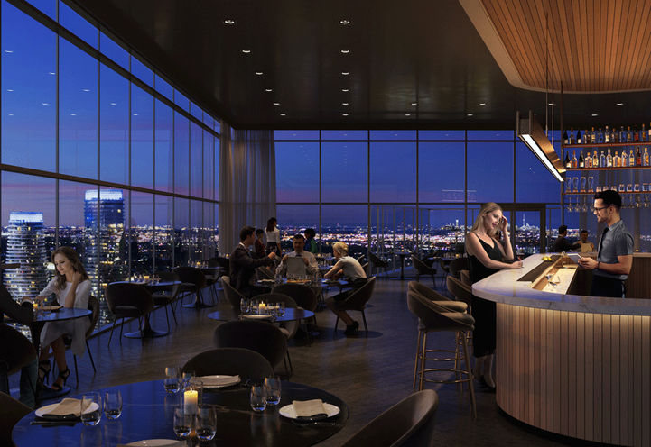 Sky Restaurant at Exchange District Condos 2