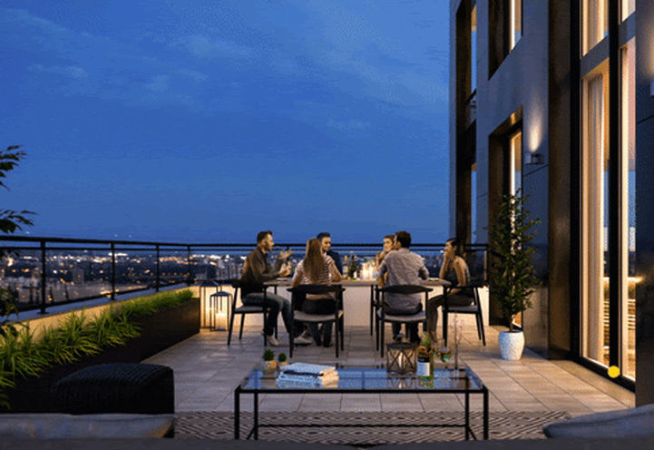 Sky Terrace Suites Exteriors at Exchange District Condos 2