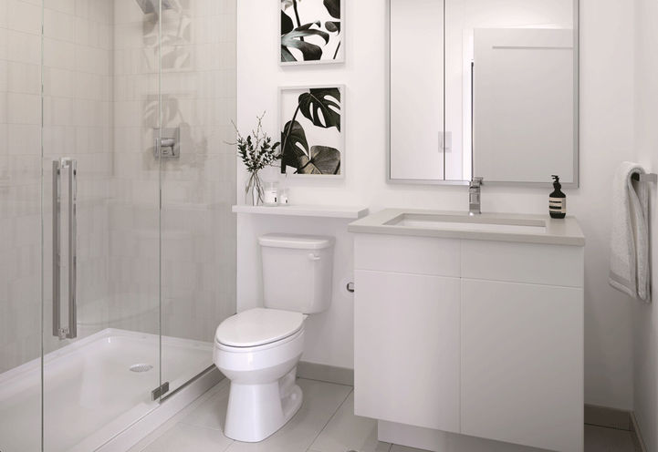 Suite Bathroom at Exchange District Condos 2