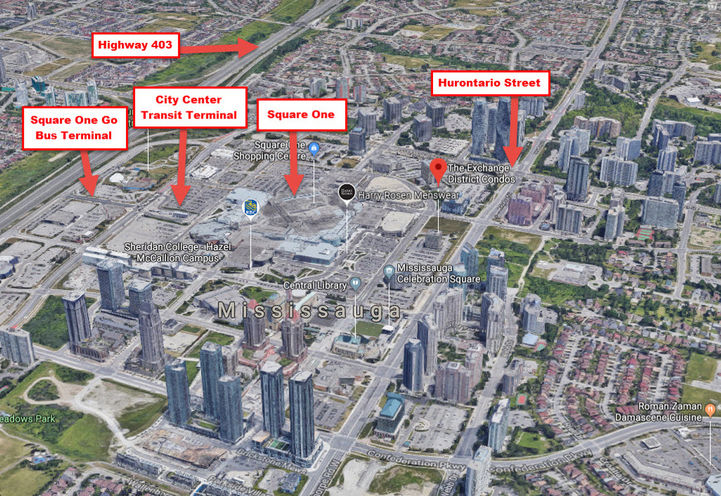 Surrounding Area of The Exchange District Condos 2