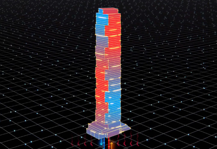 The Exchange District Condos 3 Contoured Massing Diagram of Tower