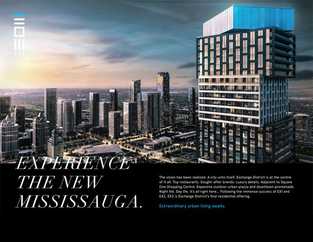 The Exchange District Condos 3- Experience the New Mississauga