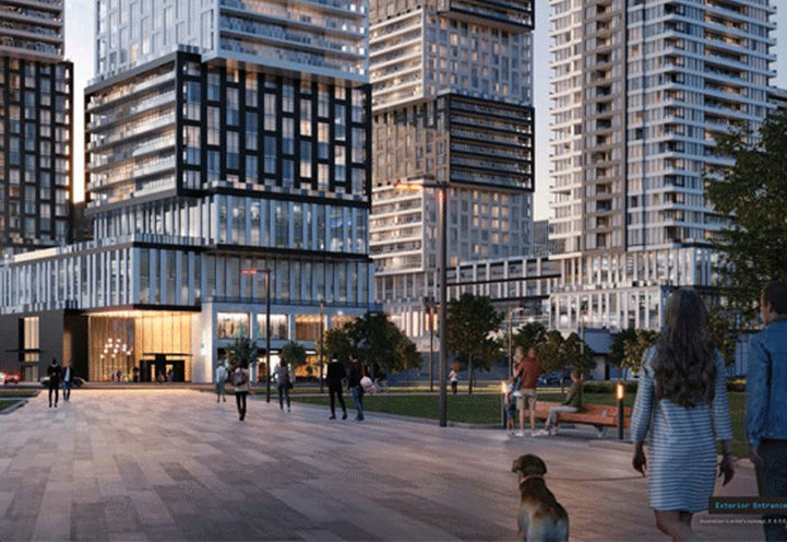 The Exchange District Condos 3 Exterior Entrance