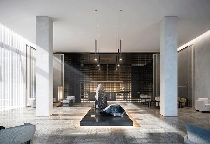 The Exchange District Condos 3- Lobby with Concierge