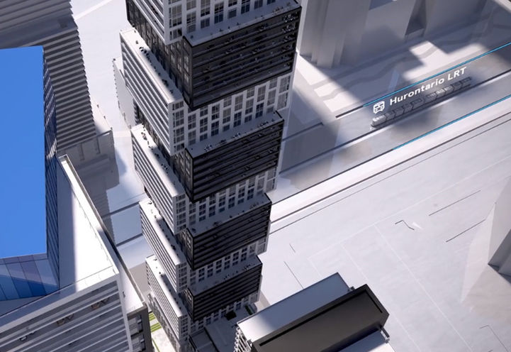 The Exchange District Condos 3 Located Along the Hurontario LRT