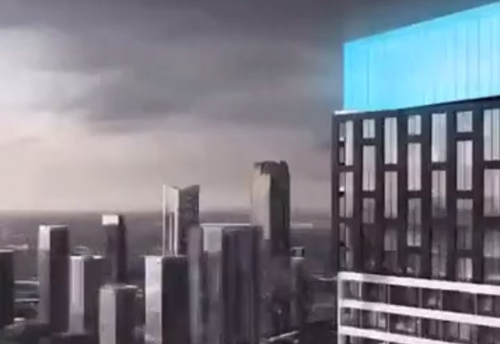 The Exchange District Condos 3 Mississauga Skyline and Upper Levels