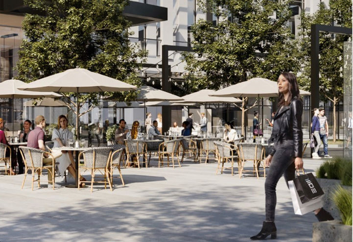 The Exchange District Condos 3  Outdoor Dining Area