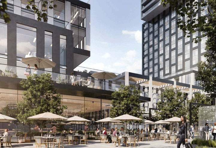 The Exchange District Condos 3 Pedestrian Piazza