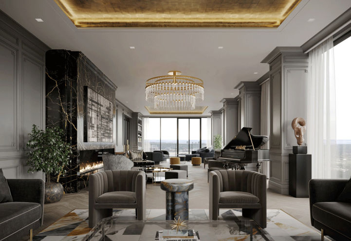 The Exchange District Condos 3 Penthouse Inspired Elevator Lobby