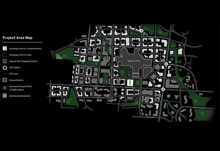 The Exchange District Condos 3- Project Area Map