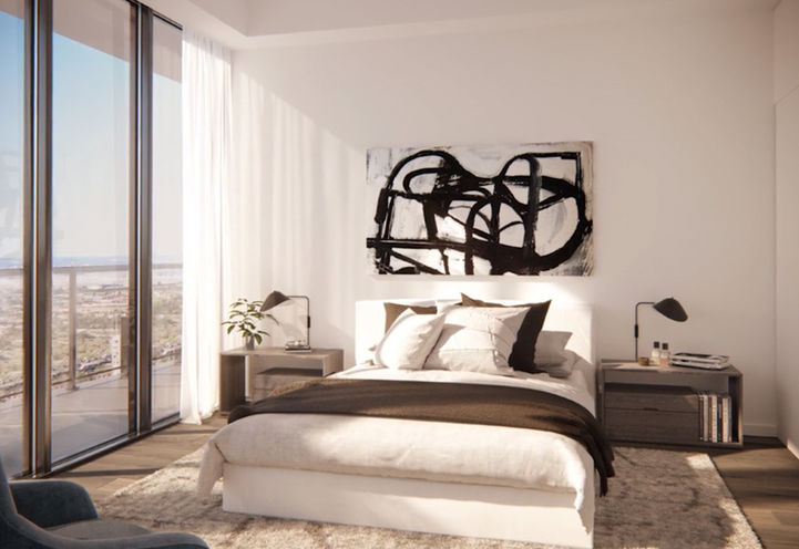 The Exchange District Condos 3 Suite Bedroom with Balcony Access
