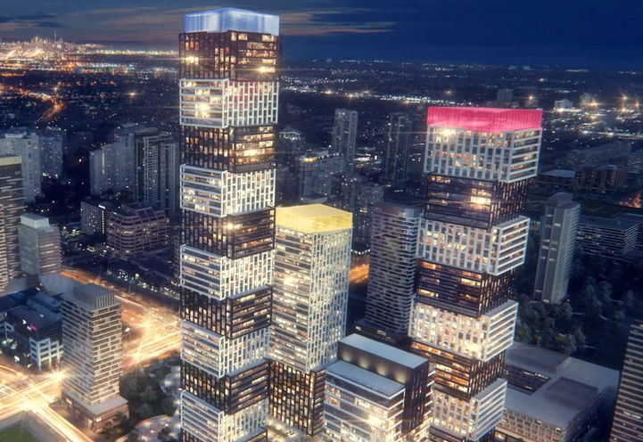 The Exchange District Condos 3 Tower View