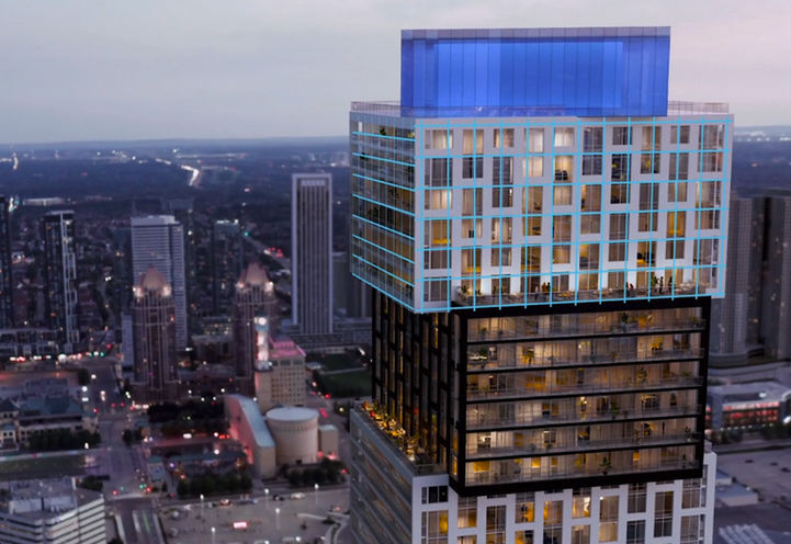 The Exchange District Condos 3 Upper Level Exteriors Skyline View