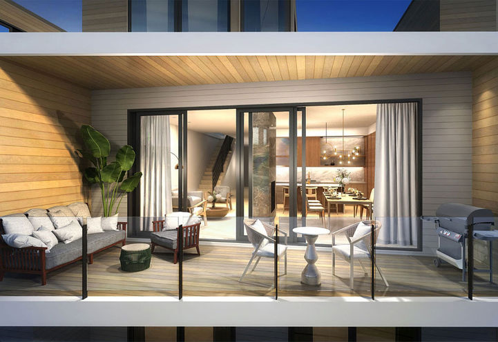 Fenelon Lakes Club Private Resident Balcony With Seating