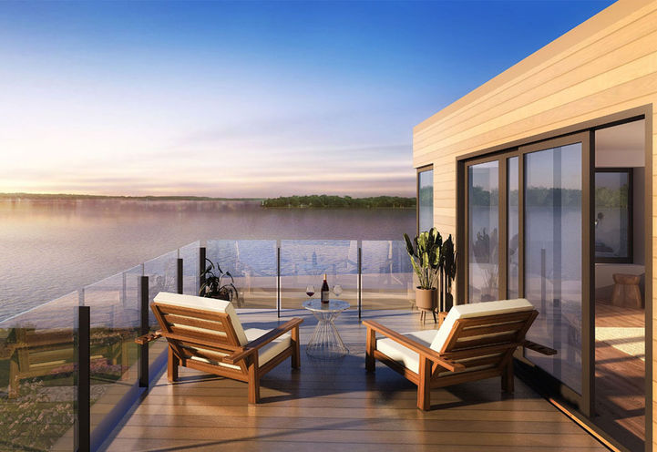 Fenelon Lakes Club View Of The Lake From Private Resident Terrace