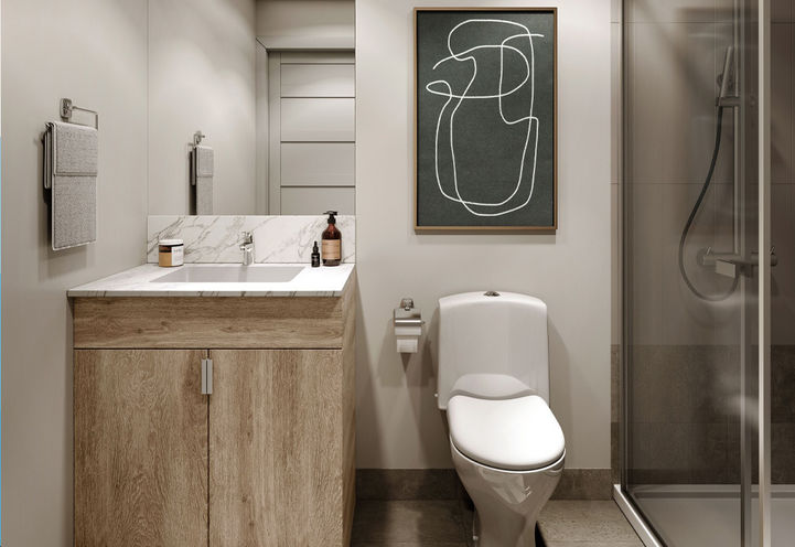 Flex Condos Bathroom