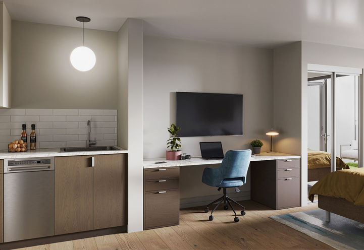 Flex Condos Suite Study Space