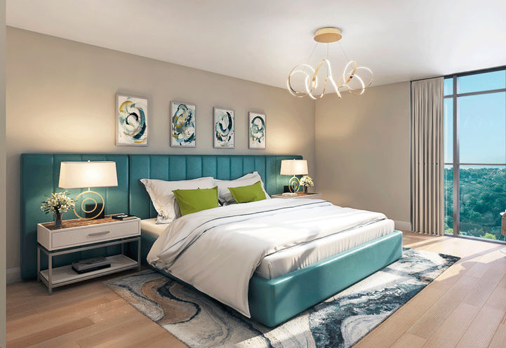 Four Me Condos Bedroom Interior