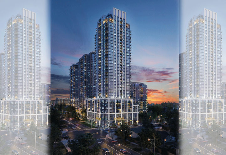 Four Me Condos Building Exterior View