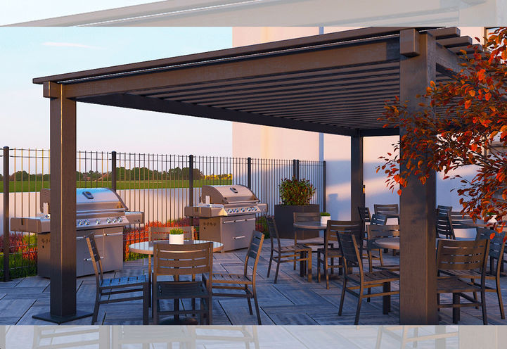 Four Me Condos Rooftop Patio