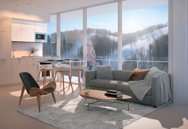 Freed Horseshoe Residences View of Interior