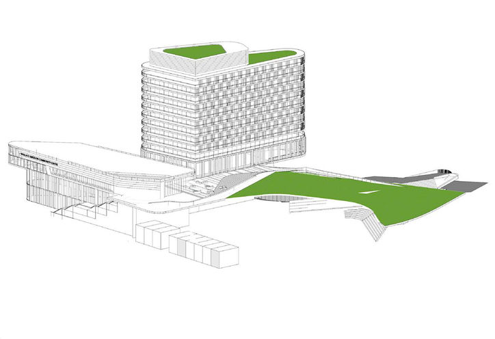 Galleria 03 Condos, Initial draft Plan