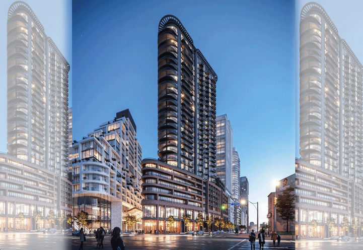 Galleria 3 Condos, Building Exterior View