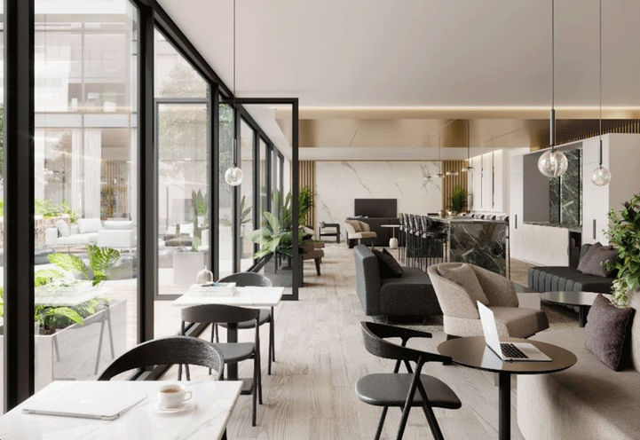 Galleria 3 Condos, Community Kitchen