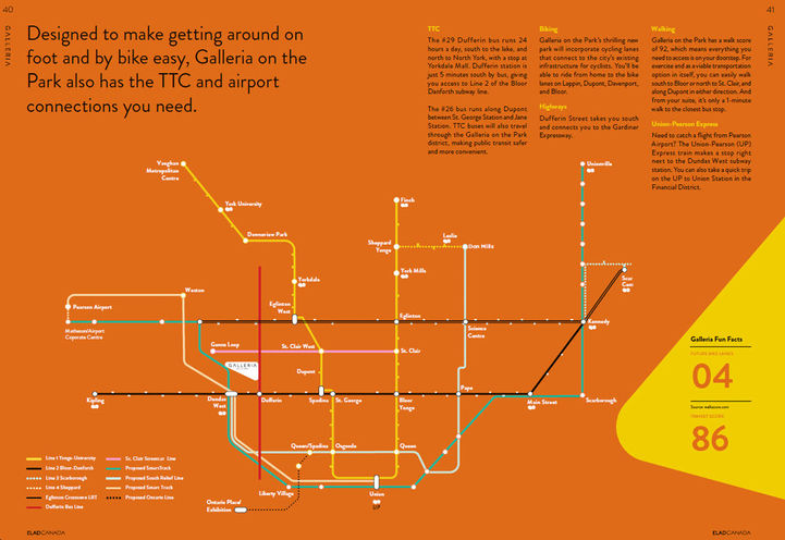 Galleria 3 Condos, Easily Accessible Transit Route by Galleria Residents