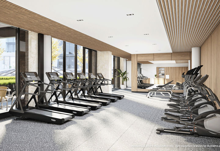 Galleria 3 Condos, Fitness Studio