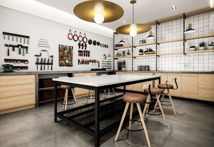 Galleria 3 Condos,  Hobby Room