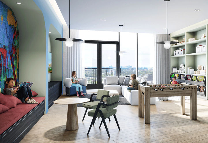 Galleria 3 Condos, Kids Playroom