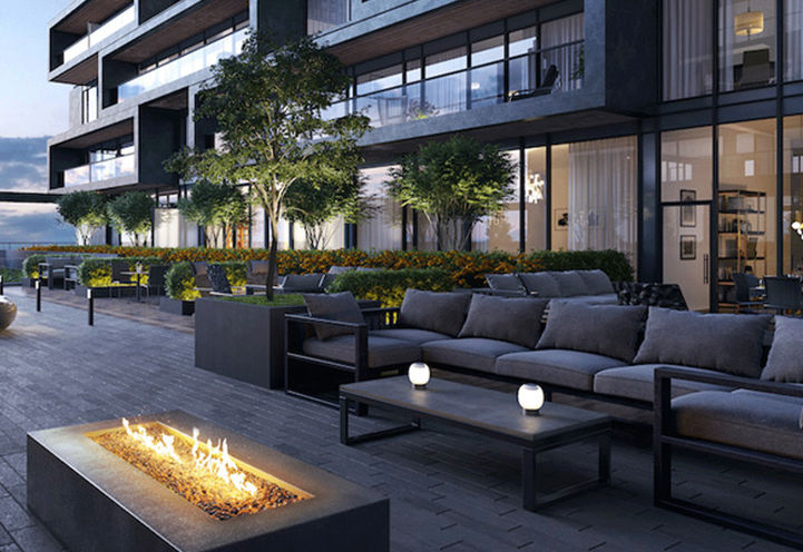 Galleria 3 Condos, Outdoor Terrace