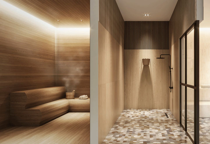 Galleria 3 Condos, Spa Room