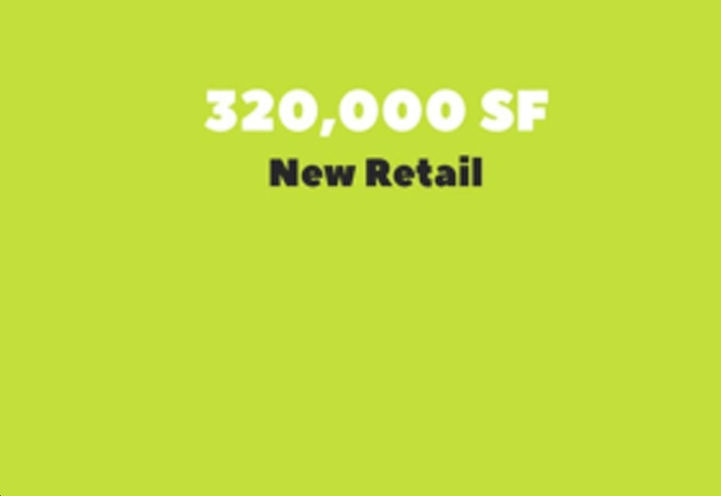 Over 320,000 sq ft of New Retail at Galleria on the Park Community
