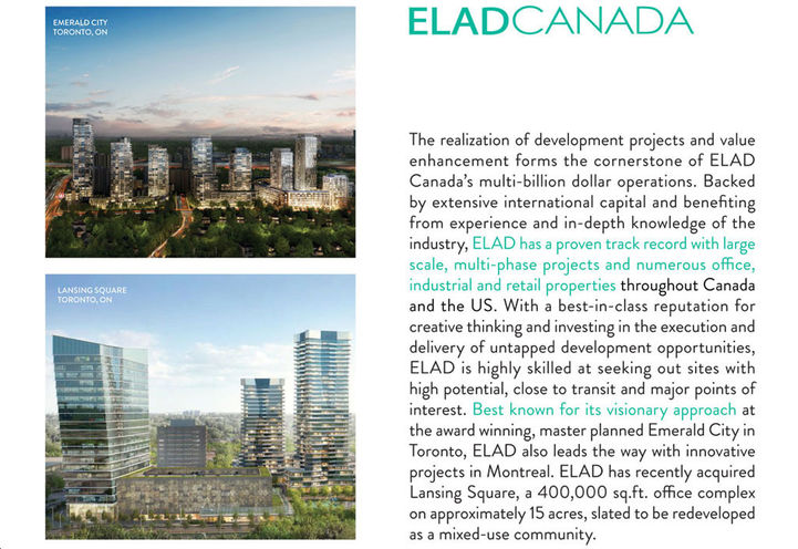 Facts about Galleria on the Park Developer