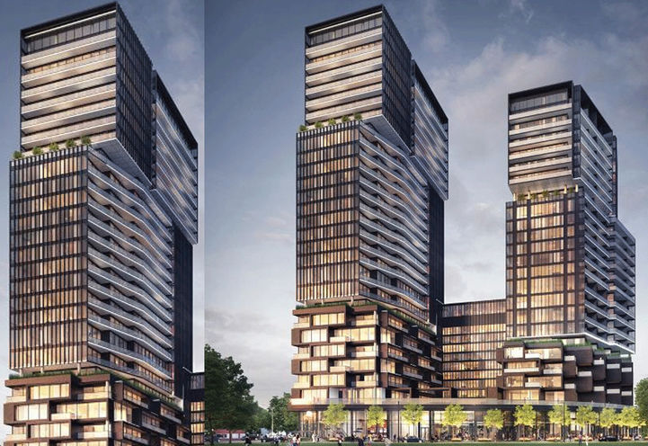 Looking East at Galleria on the Park 01