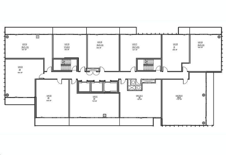 Lower Tower Keyplate at Galleria on the Park