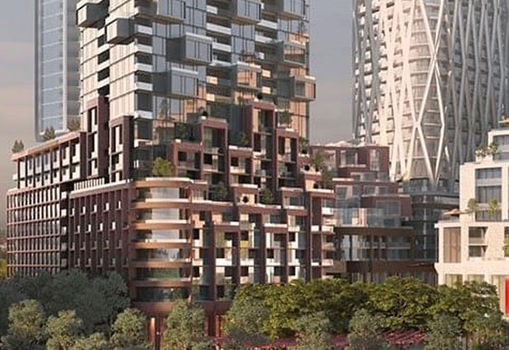 Podium View of Galleria on the Park Community