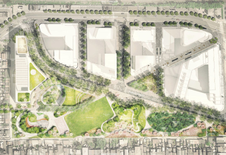 Site Plan Showing new Park at Galleria on the Park Community