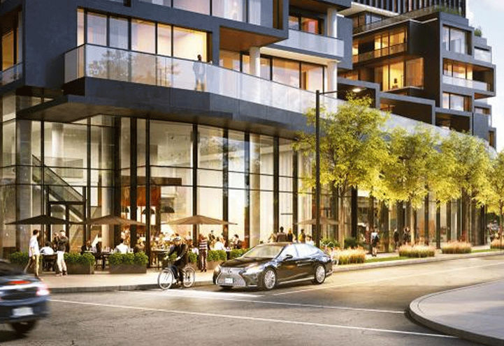 South View of Galleria on the Park  - Block 5 From Dupont Street