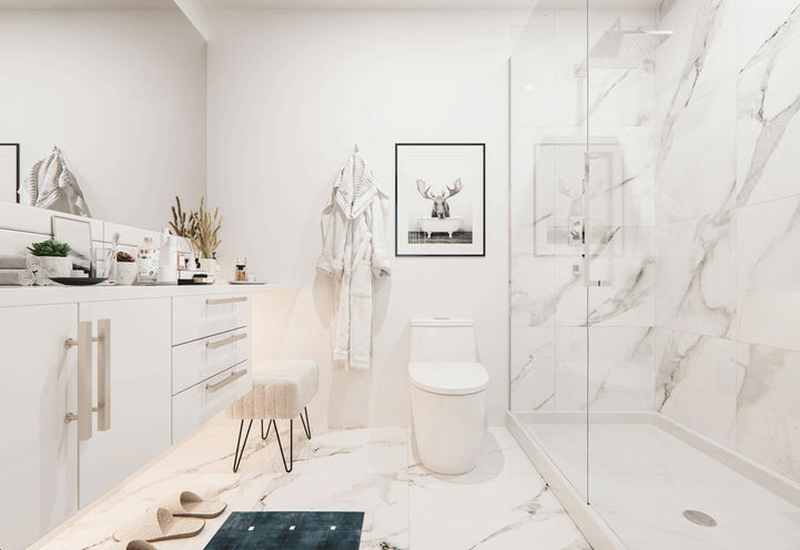 Bathroom Interior of Gallery Condos