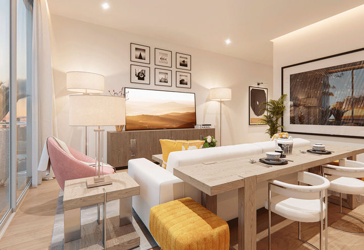 Gallery Condos Dining Room Interior