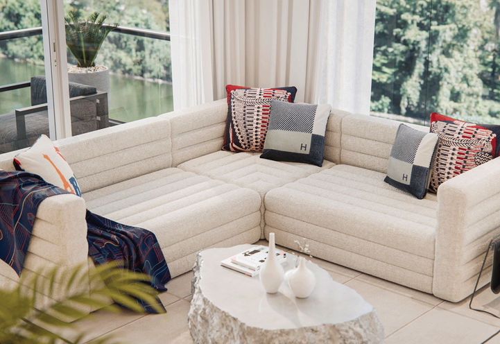 Gallery Condos Interior View of Living Room