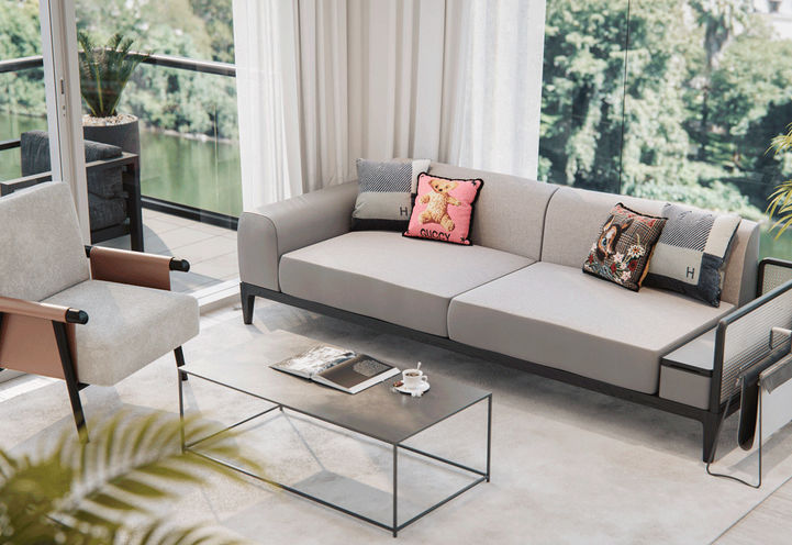 Gallery Condos Living Room Interior View