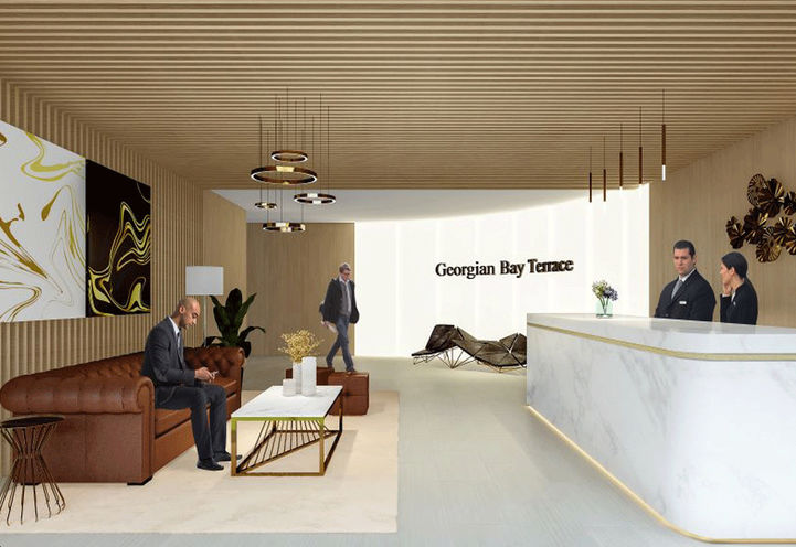 Georgian Bay Terrace Condos- Lobby with Concierge