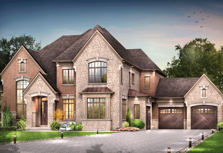 Gilford Estates Exterior View of The Carlisle Elevation A